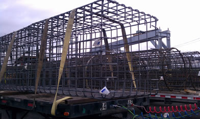 reinforcing steel fabrication (preassembled rebar) in many shapes & designs
